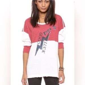 We The Free Vintage Women’s Good Luck Tour 78 Colorblock Top